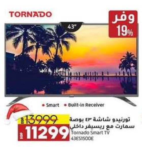 TORNADO Smart TV  in Lulu Hypermarket  in Egypt - Cairo