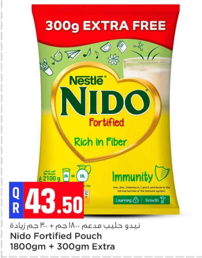 NIDO Milk Powder  in Safari Hypermarket in Qatar - Al-Shahaniya