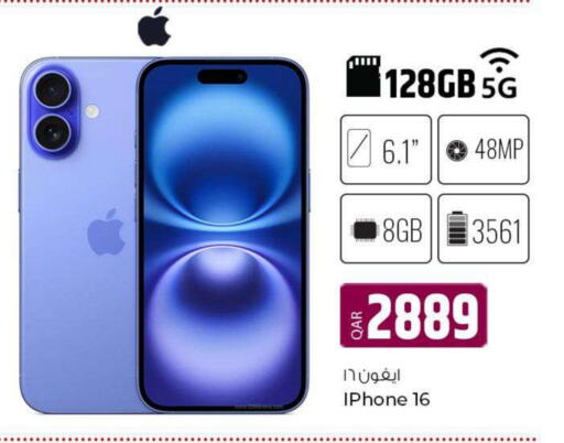 APPLE iPhone 16  in Al Rawabi Electronics in Qatar - Doha