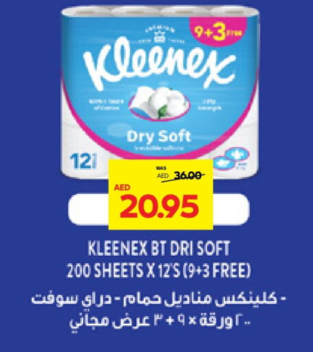 KLEENEX   in Abu Dhabi COOP in UAE - Ras al Khaimah