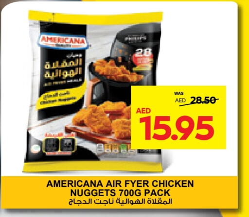 AMERICANA Chicken Nuggets  in Abu Dhabi COOP in UAE - Ras al Khaimah