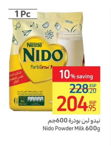 NIDO Milk Powder  in Carrefour  in Egypt - Cairo