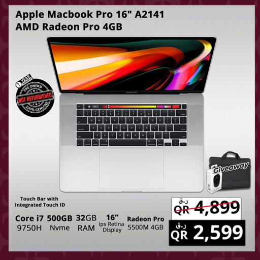 APPLE Laptop  in Prestige Computers in Qatar - Umm Salal