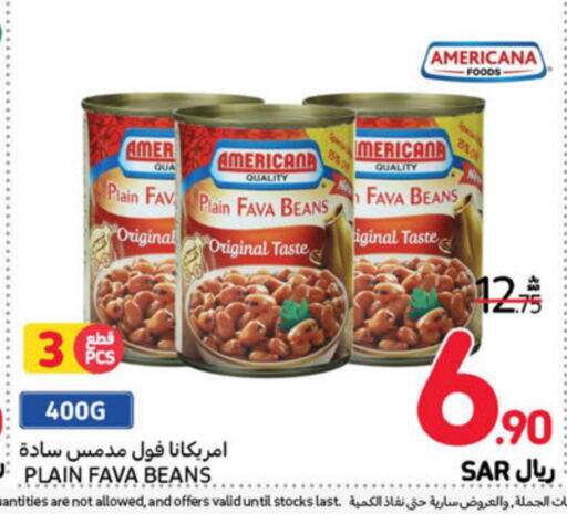 AMERICANA Fava Beans  in Carrefour in KSA, Saudi Arabia, Saudi - Riyadh