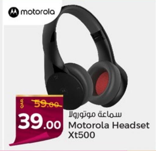 MOTOROLA Earphone  in Paris Hypermarket in Qatar - Al Khor