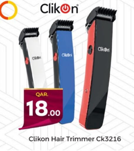 CLIKON Hair Remover   in Paris Hypermarket in Qatar - Al Wakra