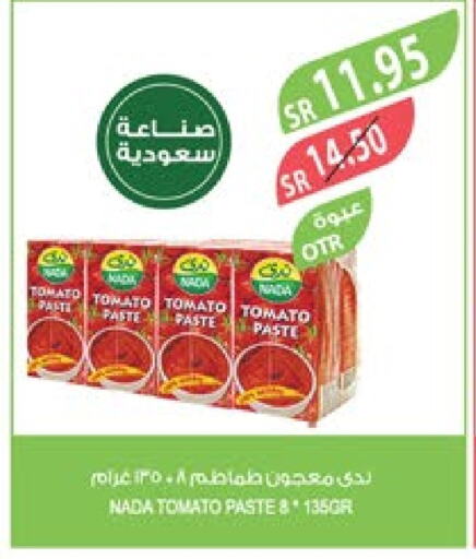 NADA Tomato Paste  in Farm  in KSA, Saudi Arabia, Saudi - Dammam