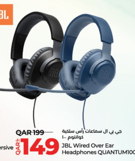 JBL Earphone  in LuLu Hypermarket in Qatar - Al Rayyan