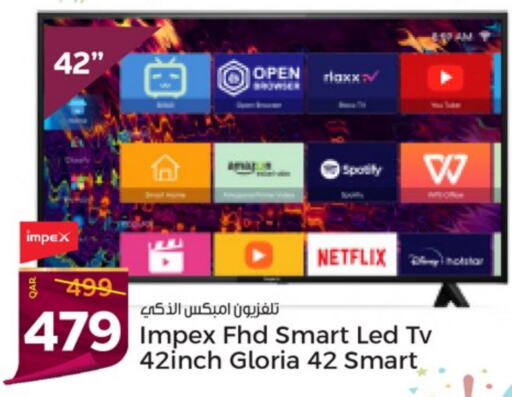 IMPEX Smart TV  in Paris Hypermarket in Qatar - Umm Salal