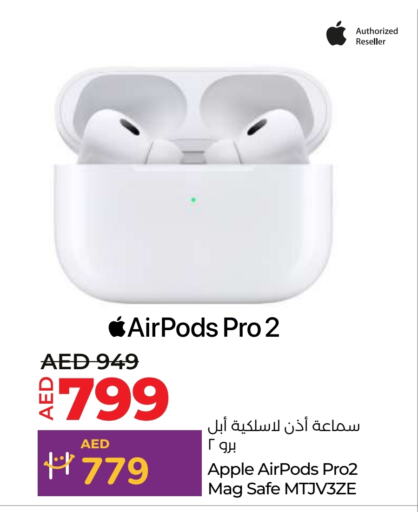 APPLE Earphone  in Lulu Hypermarket in UAE - Ras al Khaimah