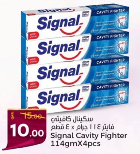 SIGNAL Toothpaste  in Paris Hypermarket in Qatar - Doha