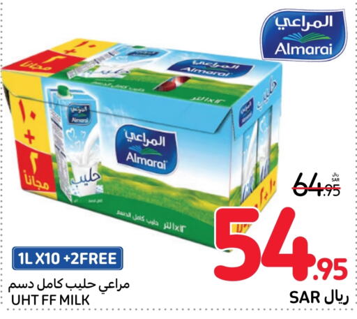 ALMARAI Long Life / UHT Milk  in Carrefour Market in KSA, Saudi Arabia, Saudi - Dammam