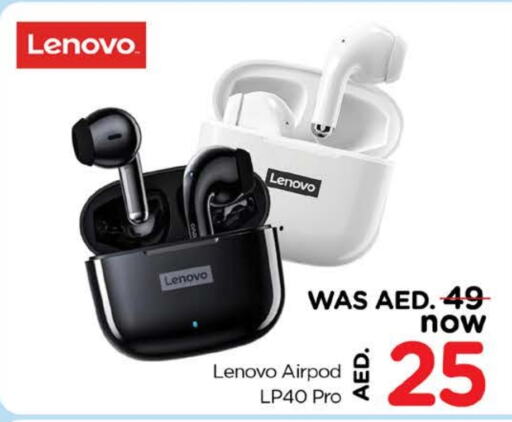 LENOVO Earphone  in Nesto Hypermarket in UAE - Dubai