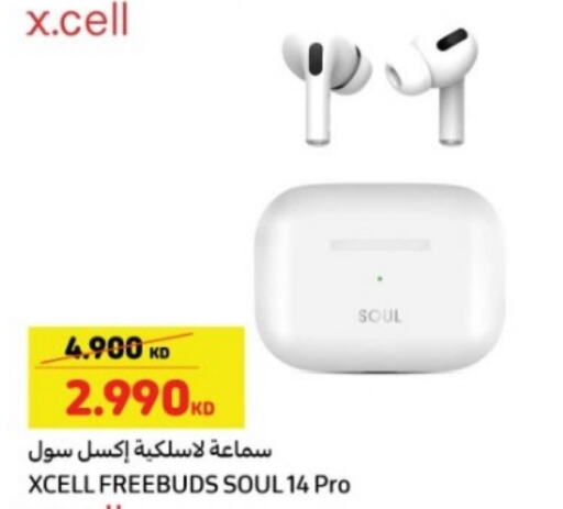 XCELL Earphone  in Carrefour in Kuwait - Ahmadi Governorate