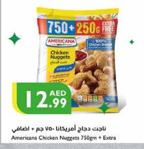 AMERICANA Chicken Nuggets  in Istanbul Supermarket in UAE - Ras al Khaimah