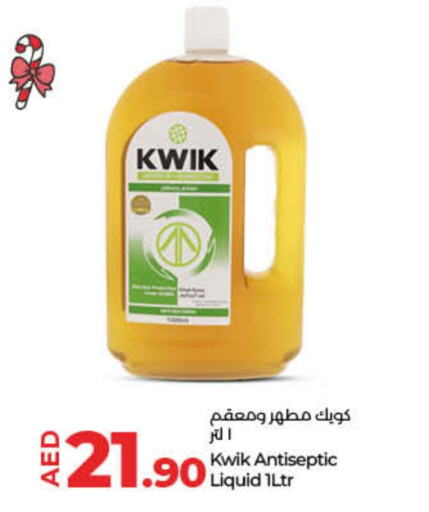 KWIK Disinfectant  in Lulu Hypermarket in UAE - Ras al Khaimah