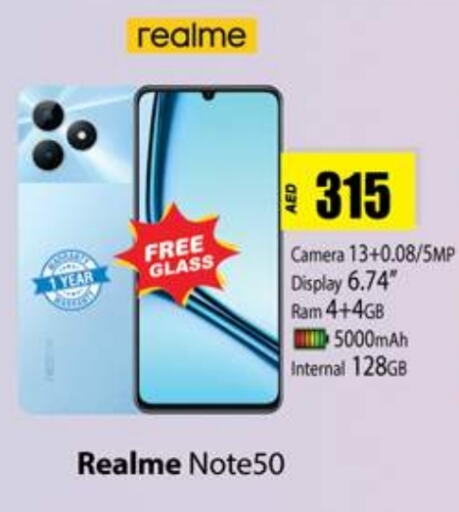 REALME   in Zain Mart Supermarket in UAE - Ras al Khaimah