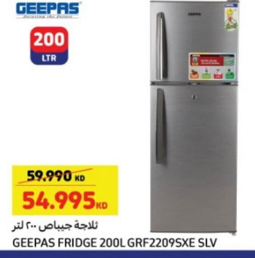 GEEPAS Refrigerator  in Carrefour in Kuwait - Ahmadi Governorate