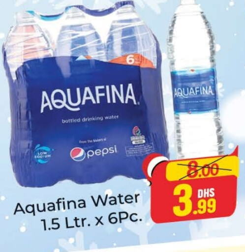 AQUAFINA   in Azhar Al Madina Hypermarket in UAE - Dubai