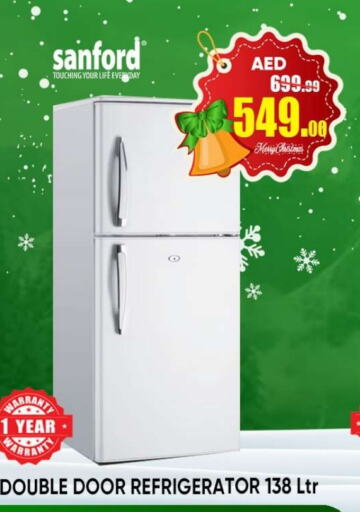 SANFORD Refrigerator  in Leptis Hypermarket  in UAE - Ras al Khaimah