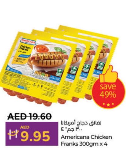 AMERICANA Chicken Franks  in Lulu Hypermarket in UAE - Dubai