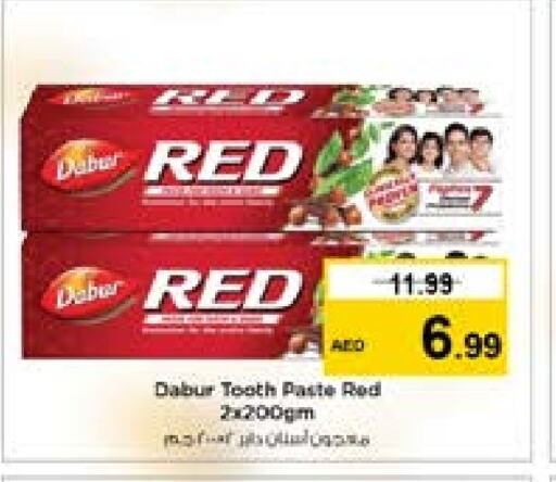 DABUR RED Toothpaste  in Nesto Hypermarket in UAE - Dubai