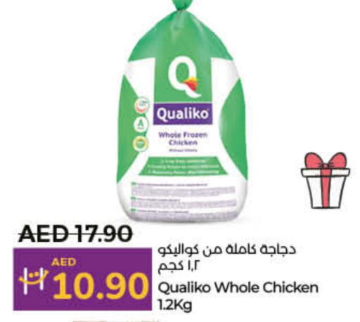 QUALIKO Frozen Whole Chicken  in Lulu Hypermarket in UAE - Ras al Khaimah