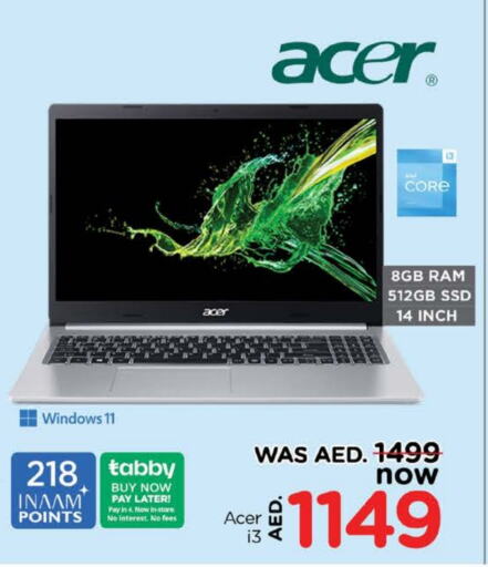 ACER Laptop  in Nesto Hypermarket in UAE - Dubai