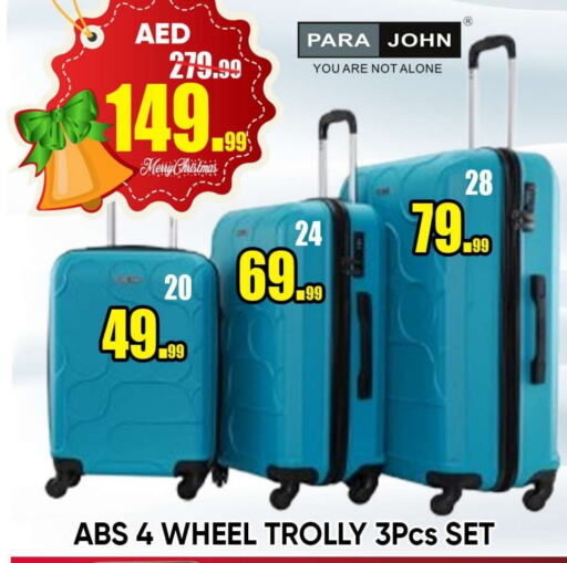  Trolley  in Leptis Hypermarket  in UAE - Ras al Khaimah