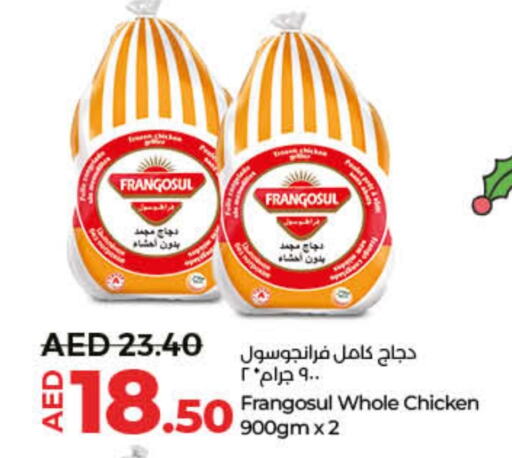 FRANGOSUL Frozen Whole Chicken  in Lulu Hypermarket in UAE - Ras al Khaimah