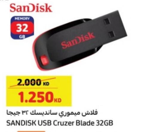 SANDISK Flash Drive  in Carrefour in Kuwait - Ahmadi Governorate