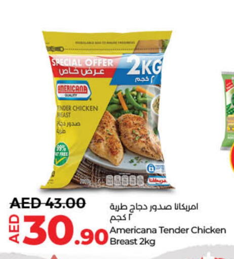 AMERICANA Chicken Breast  in Lulu Hypermarket in UAE - Fujairah