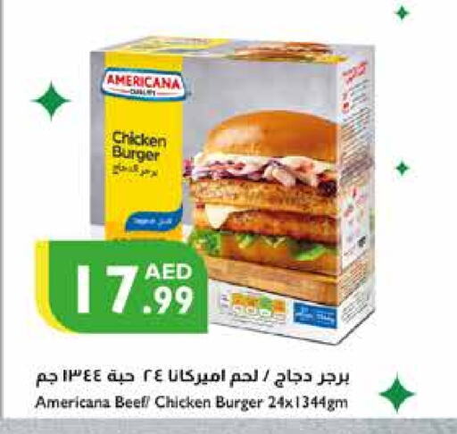 AMERICANA Chicken Burger  in Istanbul Supermarket in UAE - Ras al Khaimah