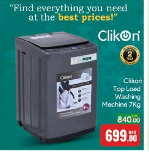 CLIKON Washing Machine  in Mango Hypermarket LLC in UAE - Dubai