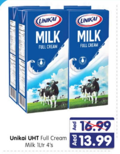 UNIKAI Long Life / UHT Milk  in Al Madina Hypermarket in UAE - Abu Dhabi