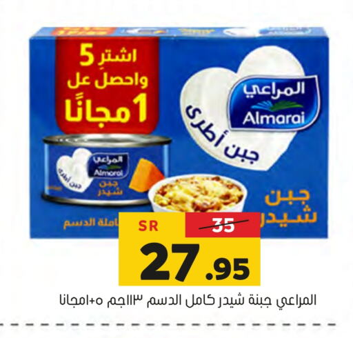 ALMARAI Cheddar Cheese  in Al Amer Market in KSA, Saudi Arabia, Saudi - Al Hasa