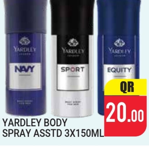 YARDLEY   in New Stop n Shop @Fereej Bin Omran in Qatar - Doha