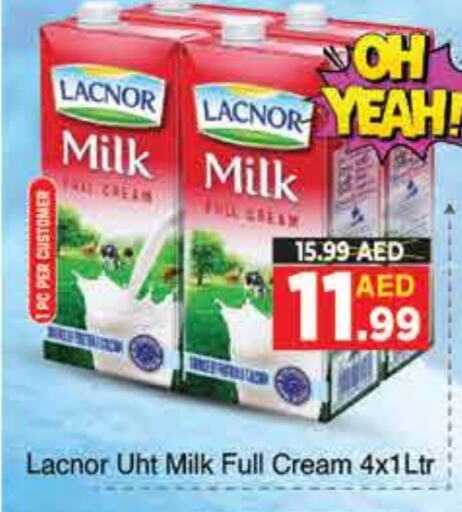 LACNOR Long Life / UHT Milk  in AIKO Mall and AIKO Hypermarket in UAE - Dubai