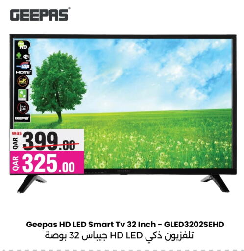 GEEPAS Smart TV  in أنصار جاليري in قطر - الدوحة