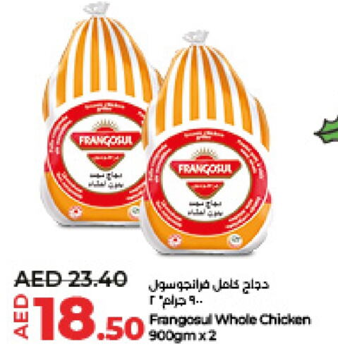 FRANGOSUL Frozen Whole Chicken  in Lulu Hypermarket in UAE - Abu Dhabi