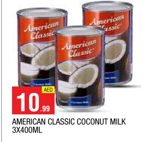 AMERICAN CLASSIC Coconut Milk  in AL MADINA in UAE - Sharjah / Ajman