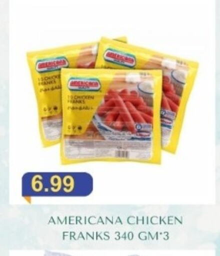 AMERICANA Chicken Franks  in Carryone Hypermarket in UAE - Abu Dhabi