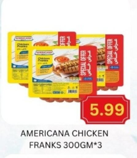 AMERICANA Chicken Franks  in Majestic Supermarket in UAE - Abu Dhabi