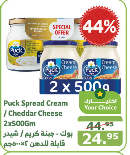 PUCK Cheddar Cheese  in Al Raya in KSA, Saudi Arabia, Saudi - Jeddah