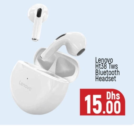 LENOVO Earphone  in Al Madina  in UAE - Dubai