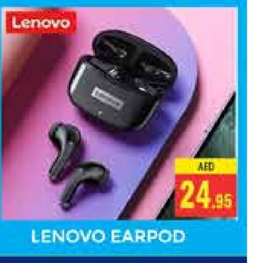 LENOVO Earphone  in PASONS GROUP in UAE - Dubai