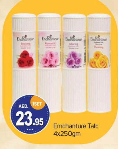 Enchanteur Talcum Powder  in TALAL MARKET in UAE - Dubai