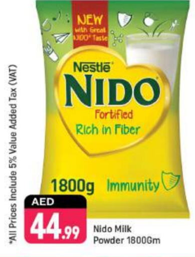 NIDO Milk Powder  in Shaklan  in UAE - Dubai