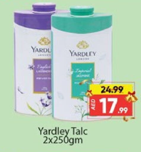 YARDLEY Talcum Powder  in Al Madina  in UAE - Dubai