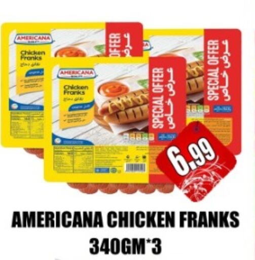 AMERICANA Chicken Franks  in Majestic Plus Hypermarket in UAE - Abu Dhabi